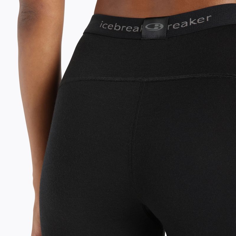 Spodnie termoaktywne damskie icebreaker 200 Oasis Legless black 5