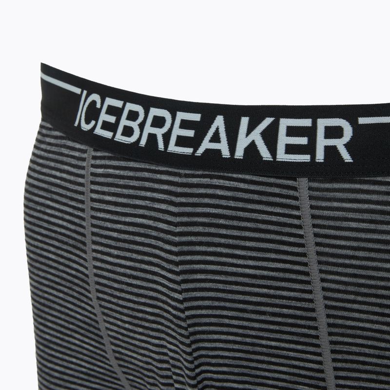 Bokserki termoaktywne męskie icebreaker Anatomica gritstone hthr 3