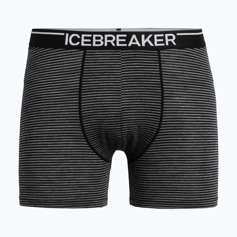 Bokserki termoaktywne męskie icebreaker Anatomica gritstone hthr 4