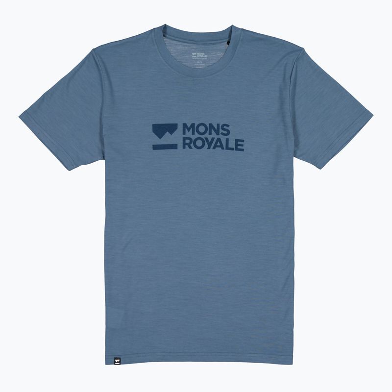 Koszulka męska Mons Royale Icon goblin blue 3