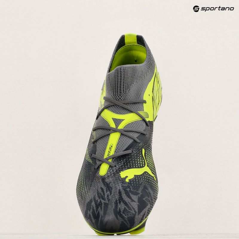 Buty piłkarskie PUMA Future 7 Match Rush FG/AG strong gray/cool dark gray/electric lime 12