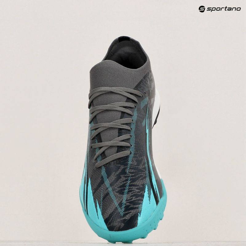 Buty piłkarskie PUMA Ultra Match Rush TT strong gray/puma white/elektro aqua 11