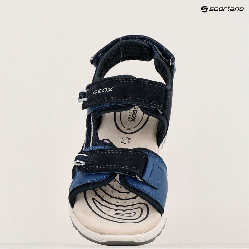 Sandały juniorskie Geox Alben navy/dark blue 9