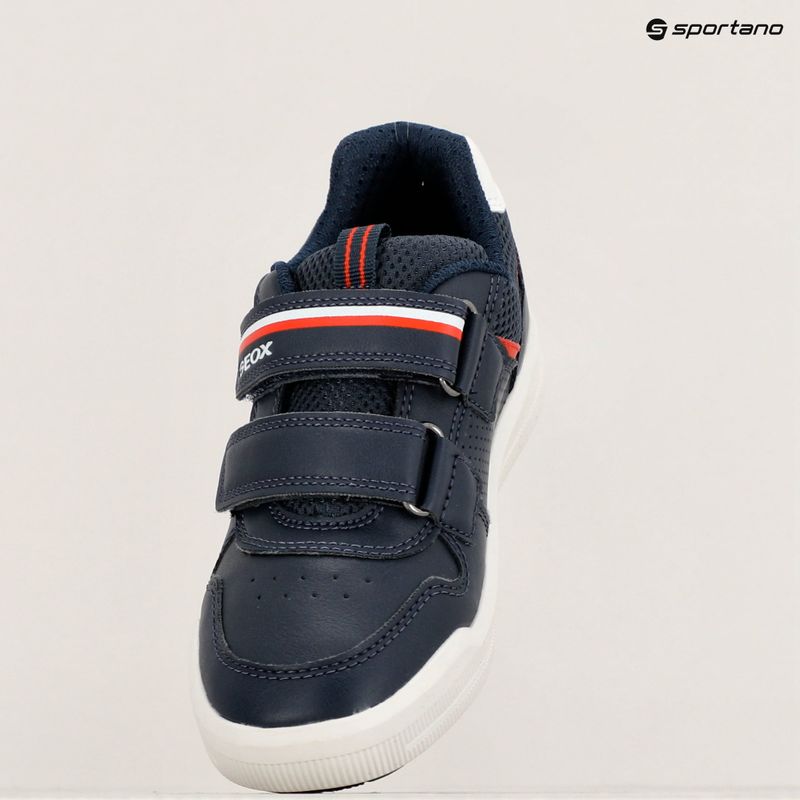 Buty juniorskie Geox Arzach ocean blue/red 9