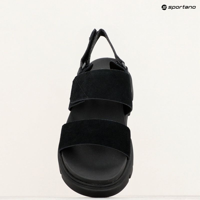 Sandały damskie Timberland Greyfield 2 Strap black suede 9