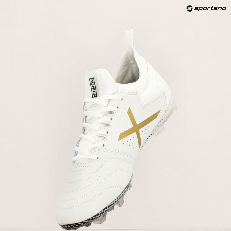 Buty piłkarskie MUNICH Trick FG blanco 9