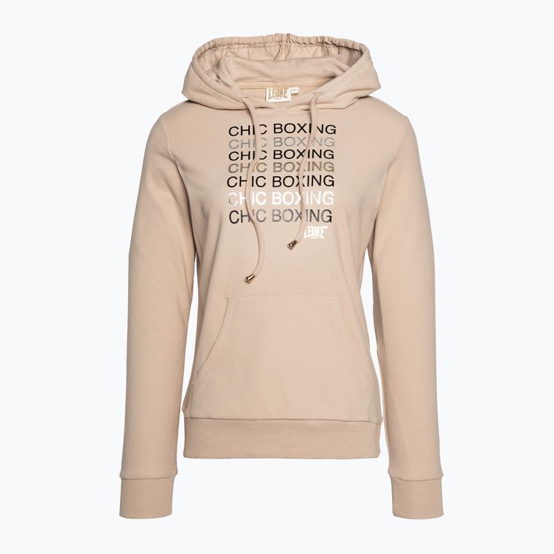 Bluza damska LEONE 1947 Chic Boxing Hoody beige 6