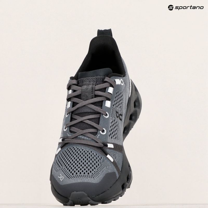 Buty do biegania damskie On Cloudsurfer Trail eclipse/black 15