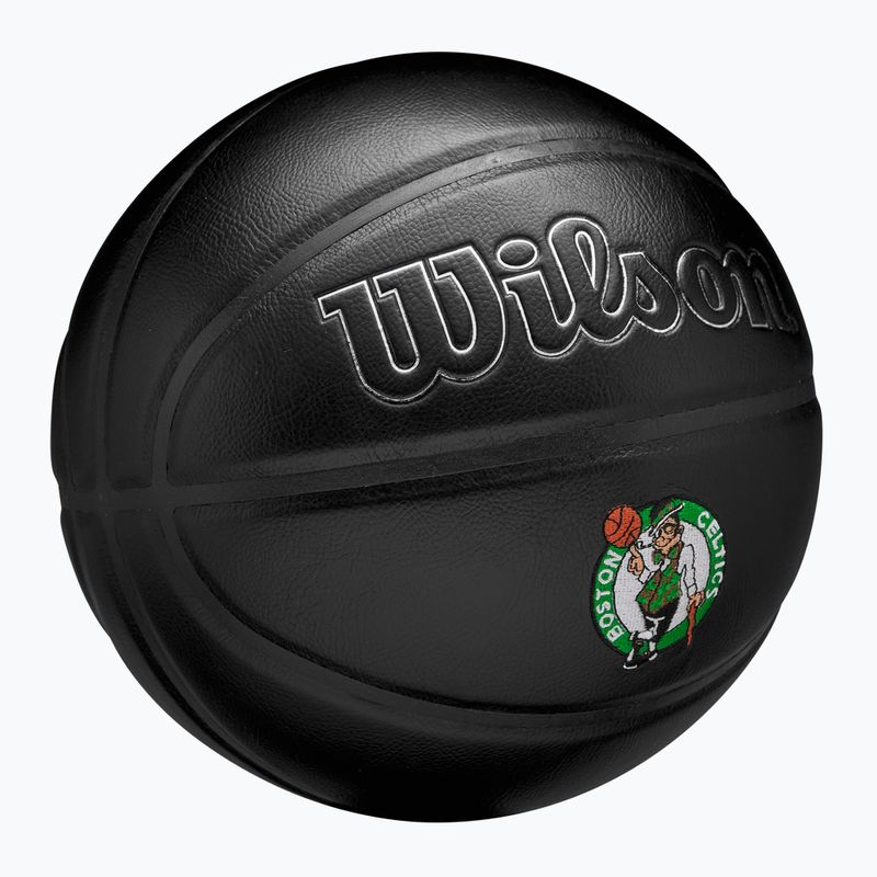 Piłka do koszykówki Wilson NBA Team Premiere Boston Celtics black rozmiar 7 2