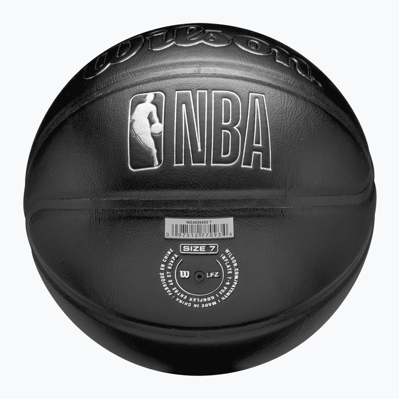 Piłka do koszykówki Wilson NBA Team Premiere Chicago Bulls black rozmiar 7 6