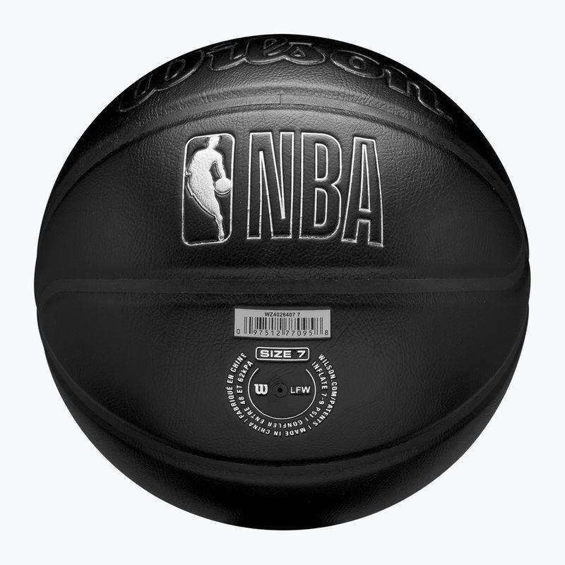 Piłka do koszykówki Wilson NBA Team Premiere Dallas Mavericks black rozmiar 7 6
