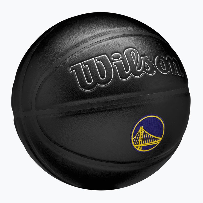 Piłka do koszykówki Wilson NBA Team Premiere Golden State Warriors black rozmiar 7 2