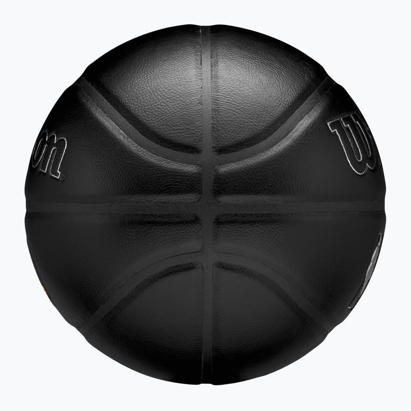 Piłka do koszykówki Wilson NBA Team Premiere Golden State Warriors black rozmiar 7 4