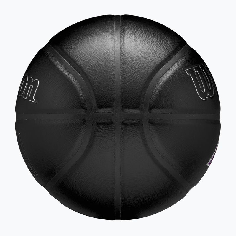 Piłka do koszykówki Wilson NBA Team Premiere Los Angeles Lakers black rozmiar 7 4