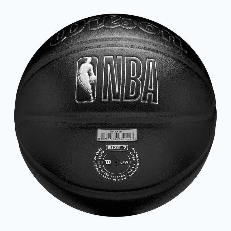 Piłka do koszykówki Wilson NBA Team Premiere Los Angeles Lakers black rozmiar 7 6