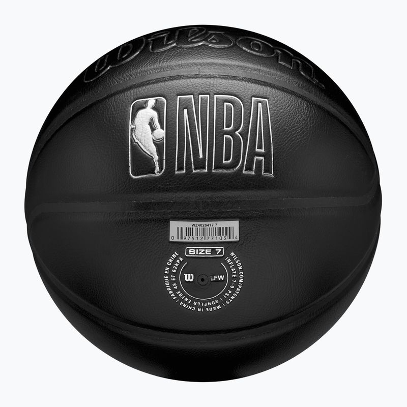Piłka do koszykówki Wilson NBA Team Premiere Milwaukee Bucks black rozmiar 7 6