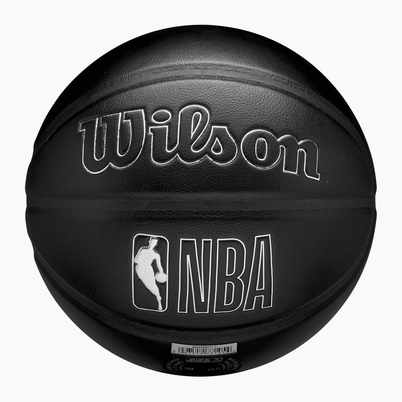 Piłka do koszykówki Wilson NBA Team Premiere Milwaukee Bucks black rozmiar 7 7