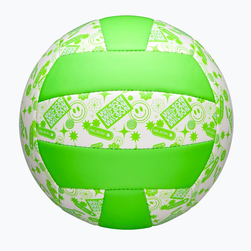 Piłka do siatkówki Wilson Stamp green/white rozmiar 5 6