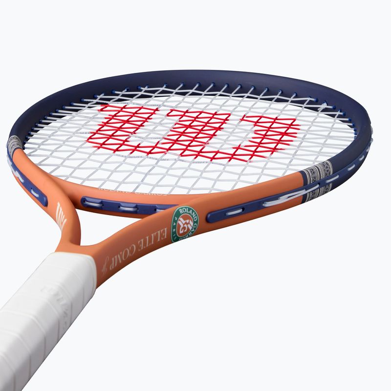 Rakieta tenisowa dziecięca Wilson Roland Garros Elite Comp Jr 26 navy/orange 12