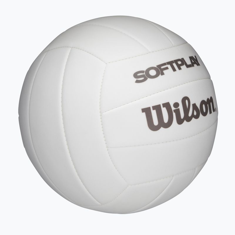 Piłka do siatkówki Wilson Soft Play white rozmiar 5 2