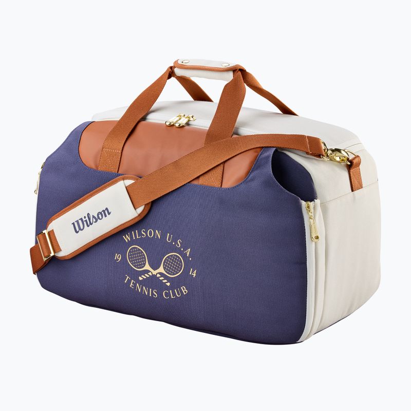 Torba tenisowa Wilson Heritage Small Duffel cream/clay/navy