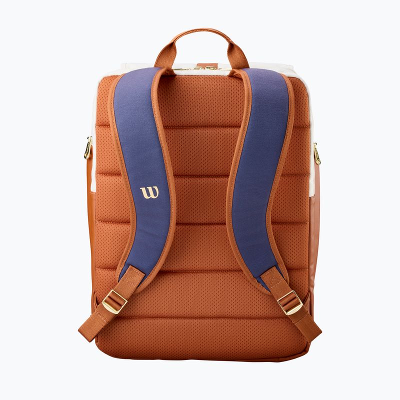 Plecak tenisowy Wilson Heritage V2 cream/clay 2