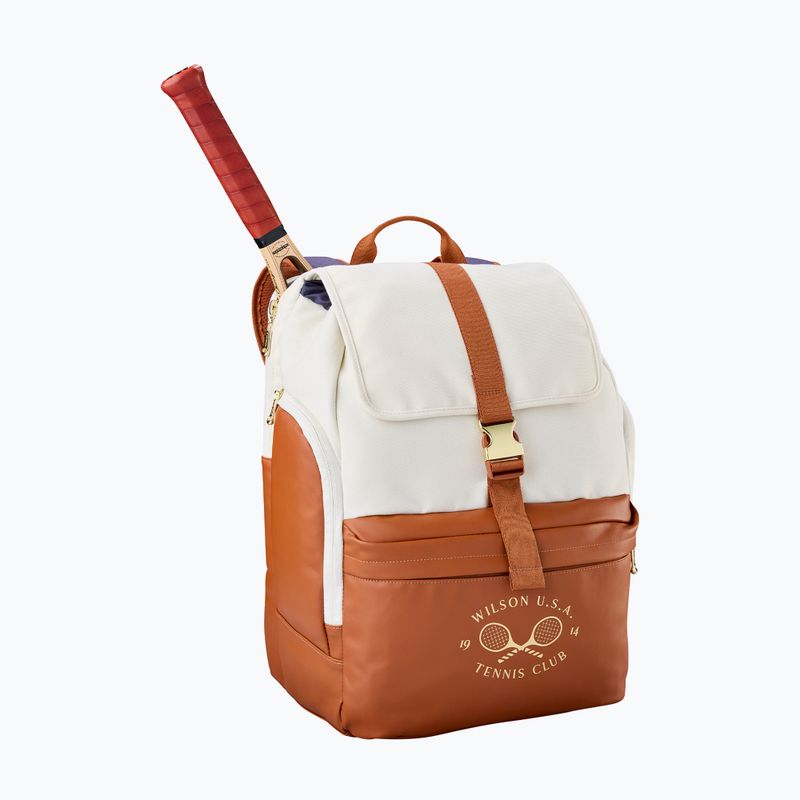 Plecak tenisowy Wilson Heritage V2 cream/clay 3