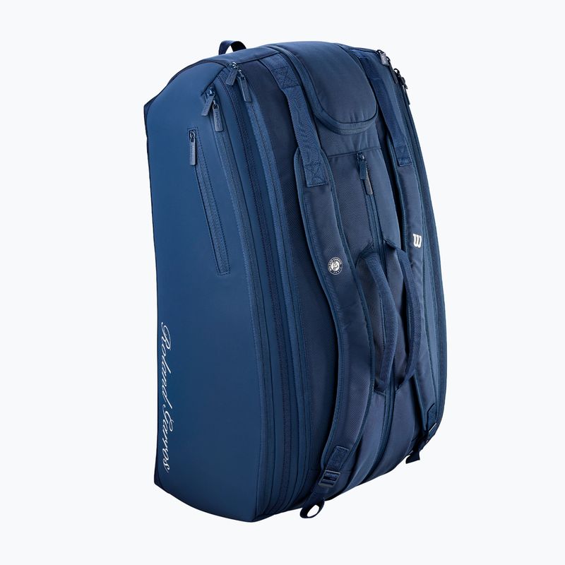 Torba tenisowa Wilson Roland Garros Session De Soiree Super Tour 15Pk 2026 navy/clay 3