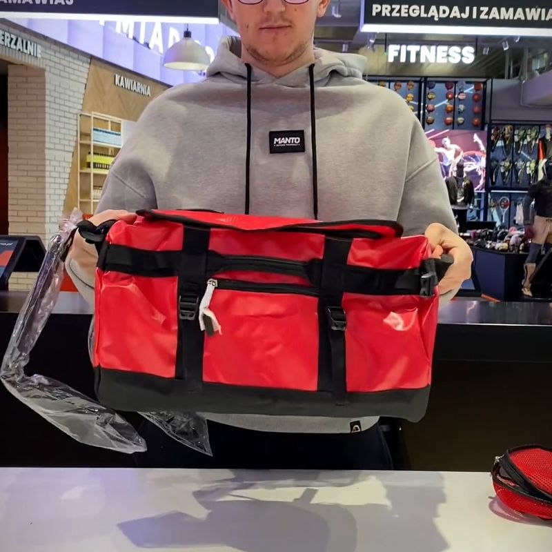 Torba podróżna The North Face Base Camp Duffel XS 31 l red/black 10