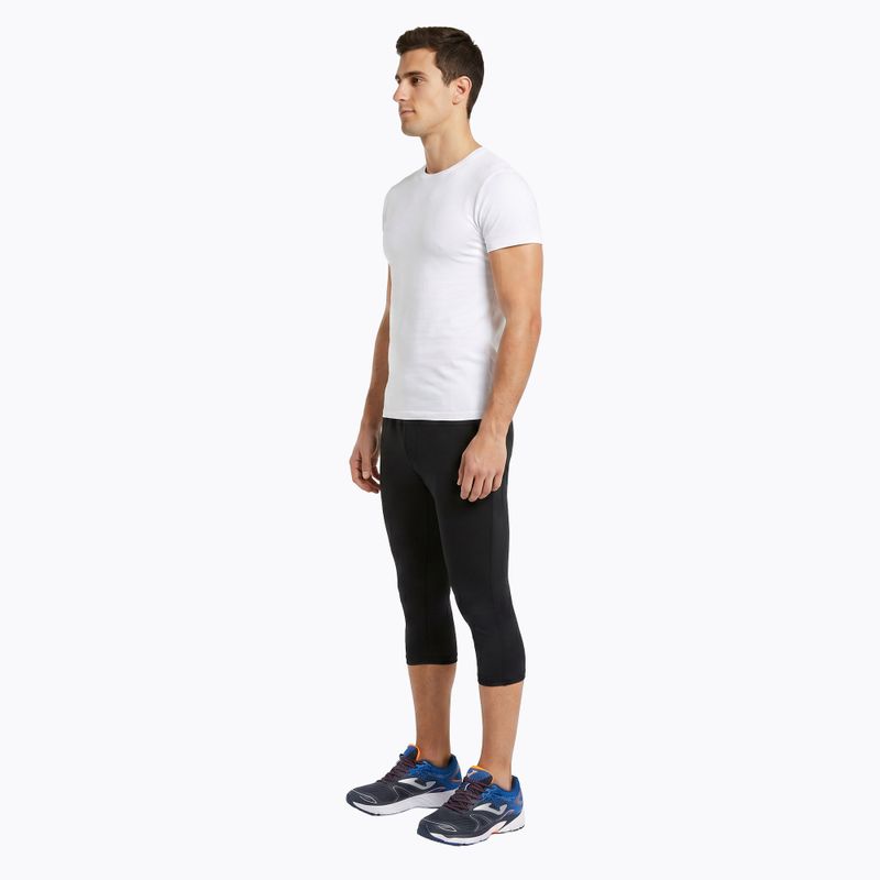 Legginsy treningowe męskie Joma Record 3/4 black 4