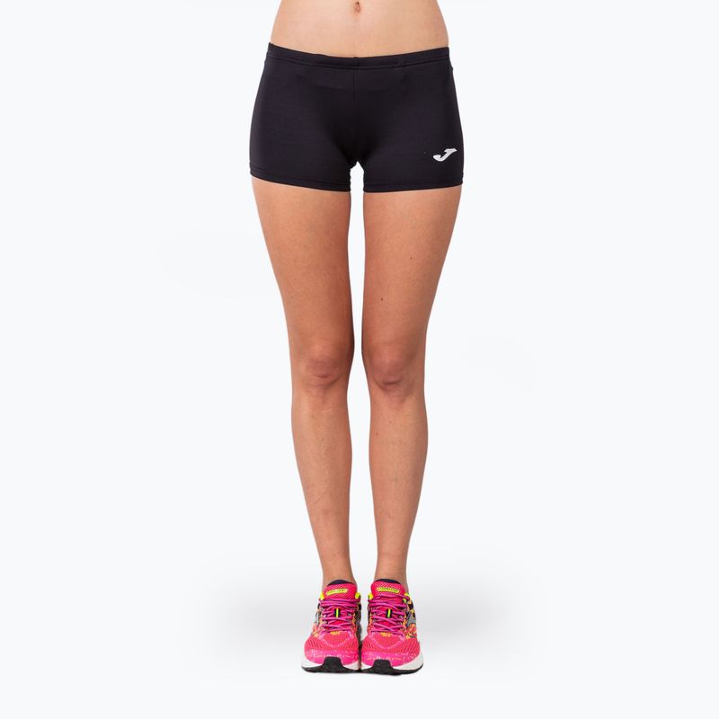 Spodenki do biegania damskie Joma Elastic Short black