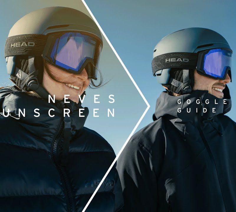 Gogle narciarskie HEAD Neves Sunscreen black/blue 14