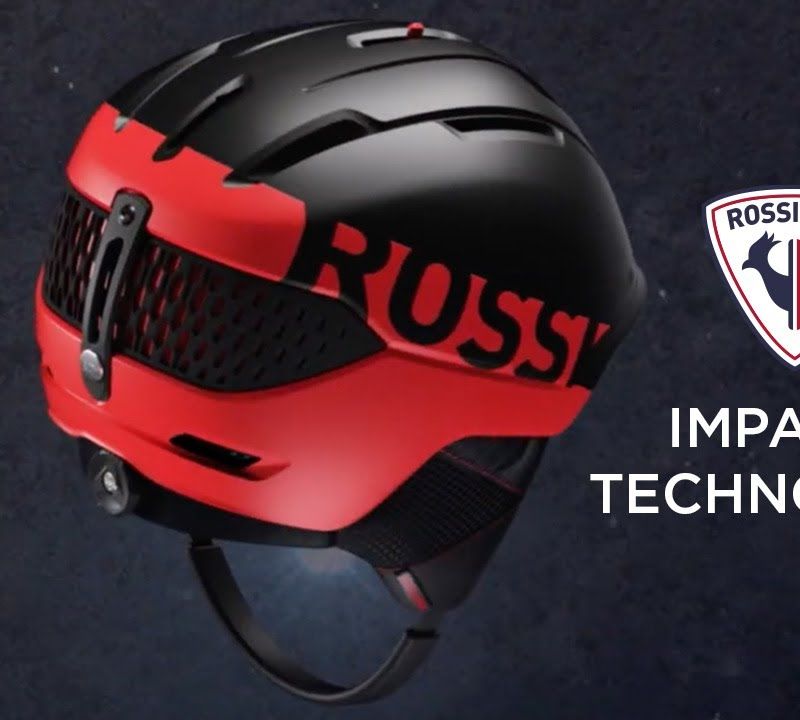 Kask narciarski Rossignol Fit Visor Impacts black/orange/silver 11
