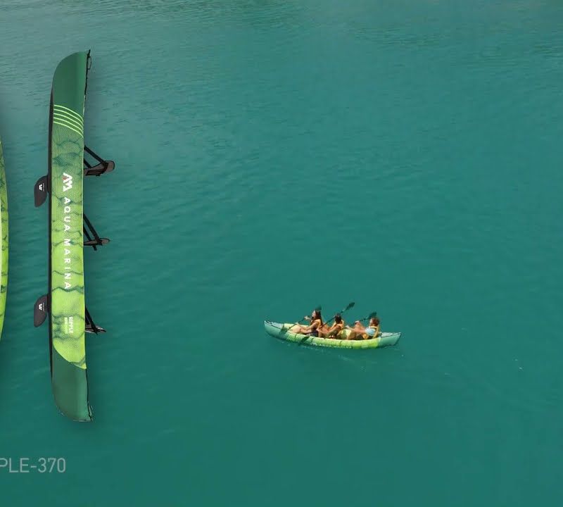 Kajak pompowany 3-osobowy Aqua Marina Ripple Recreational Canoe 12'2" 370 cm 21