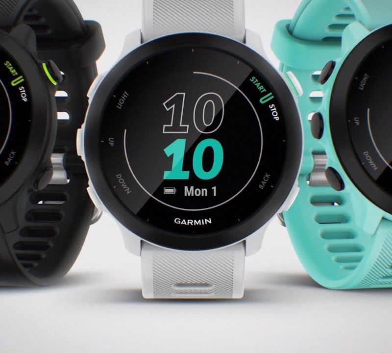 Zegarek Garmin Forerunner 55 czarny 010-02562-10 7