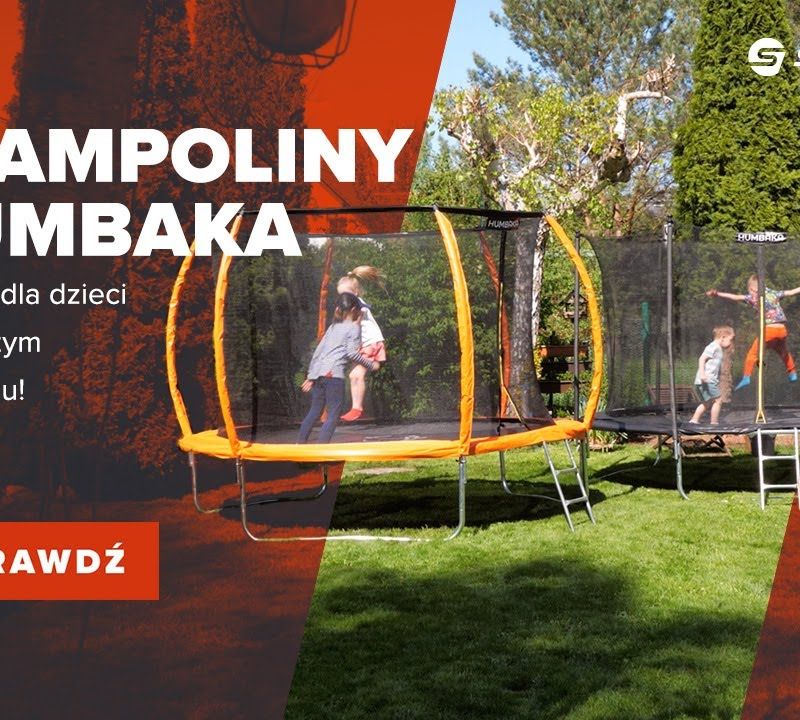 Trampolina ogrodowa HUMBAKA Eco 244 cm 28