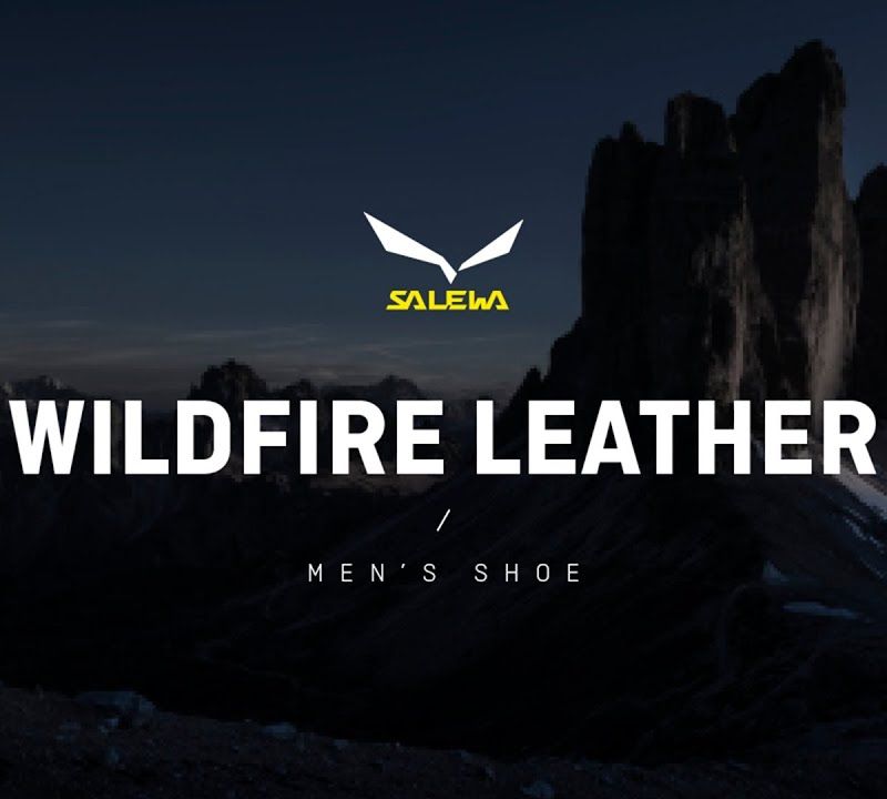Buty podejściowe męskie Salewa Wildfire Leather raw green/black 11