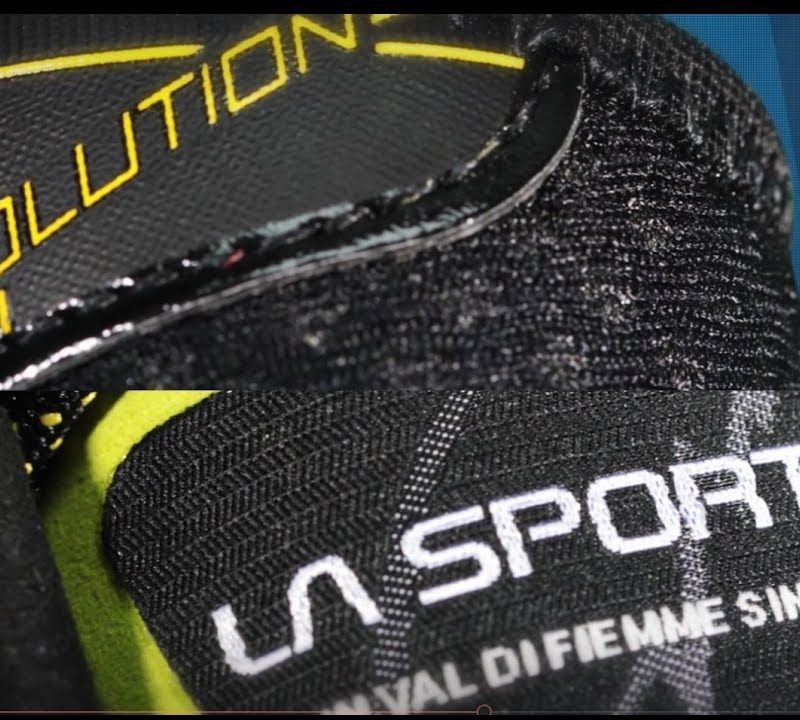 Buty wspinaczkowe męskie La Sportiva Solution white/yellow 20