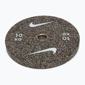 Obciążenie bumperowe Nike Strength Grind Bumper Plates 10 kg blackout