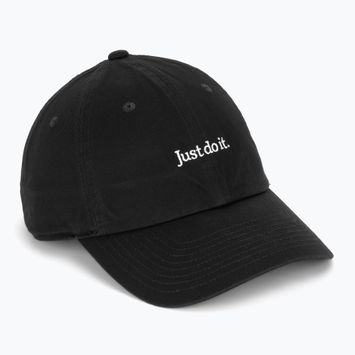 Czapka z daszkiem Nike Club Unstructured JDI black/white