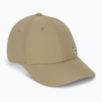 Czapka z daszkiem Nike Dri-Fit Club khaki/metallic silver