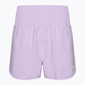Spodenki damskie Nike One Dri-Fit Ultra High-Waisted 3" lilac bloom