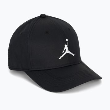 Czapka z daszkiem Jordan Rise Structured Curved-Bill black/white