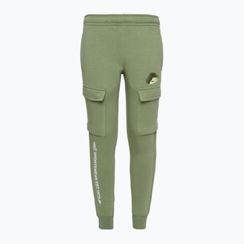 Spodnie dziecięce Nike Sportswear Standard Issue Cargo oil green