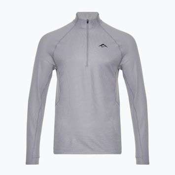 Bluza do biegania męska Nike Trail Dri-Fit 1/2 Zip cement grey/black