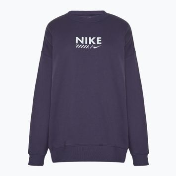 Bluza damska Nike Sportswear Oversized Crew-Neck dark raisin