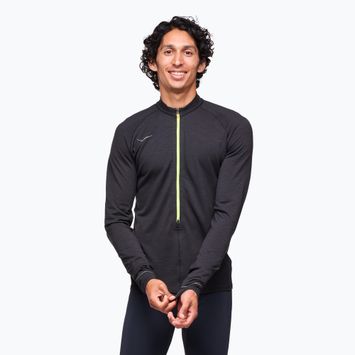 Longsleeve do biegania męska HOKA BaseZip LS black