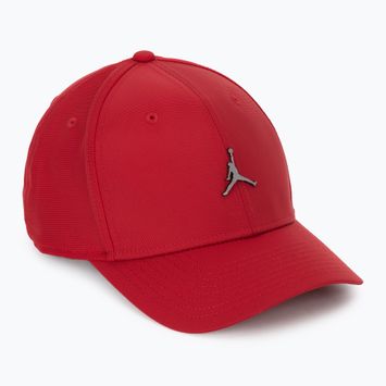 Czapka z daszkiem Jordan Rise Structured Metal Jumpman gym red/r511