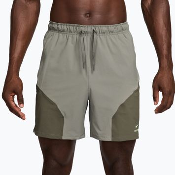 Spodenki męskie Nike Pro Training Dri-Fit 6" light army/medium olive/light liquid lime