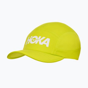 Czapka z daszkiem HOKA Run hoka citrus